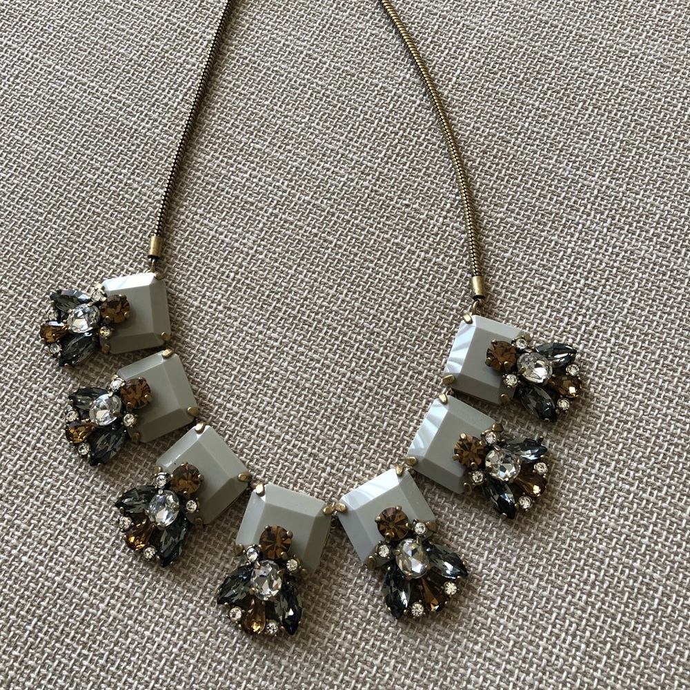 Jcrew necklace. Adjustable to make long/short